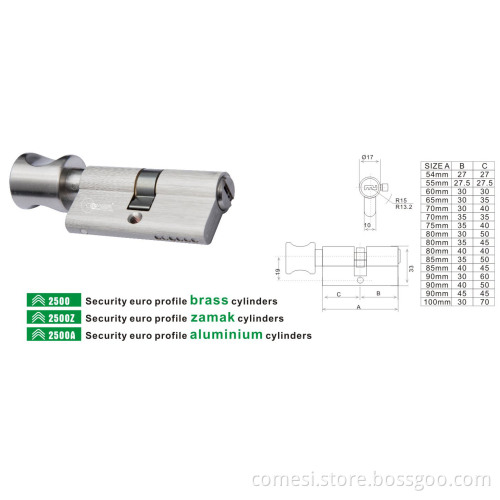 Lock Cylinder (2500)